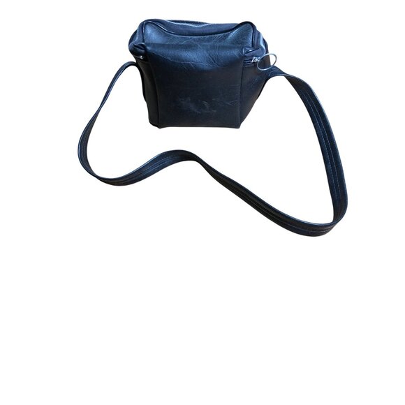 Polaroid Camera Bag Faux Leather Vintage SX-70 Black Shoulder Strap Carrying Cas - Picture 4 of 9